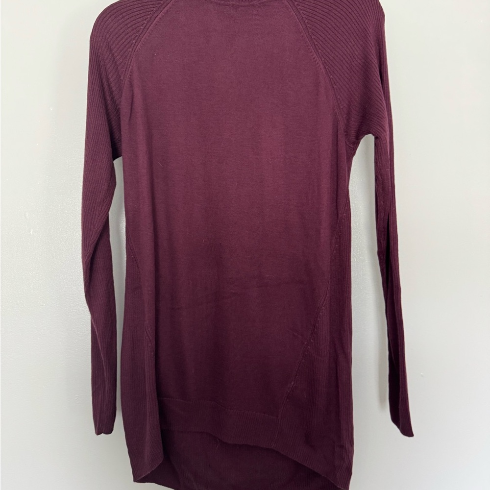 Burgundy Long Sleeve Sweater